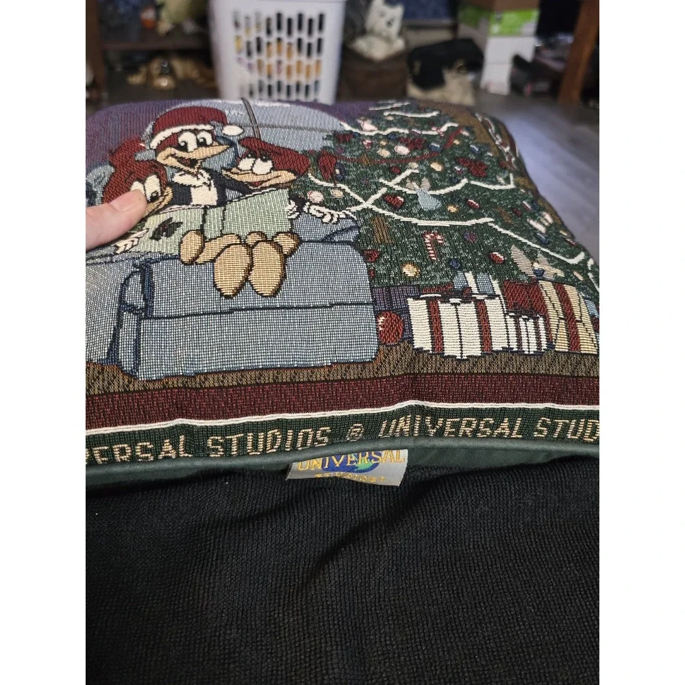 Vintage‎ Universal Studios Woody Woodpecker Christmas Pillows